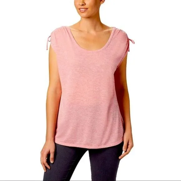 Columbia Pink Mount Carmel Lightweight Athletic Tee M - Image 6