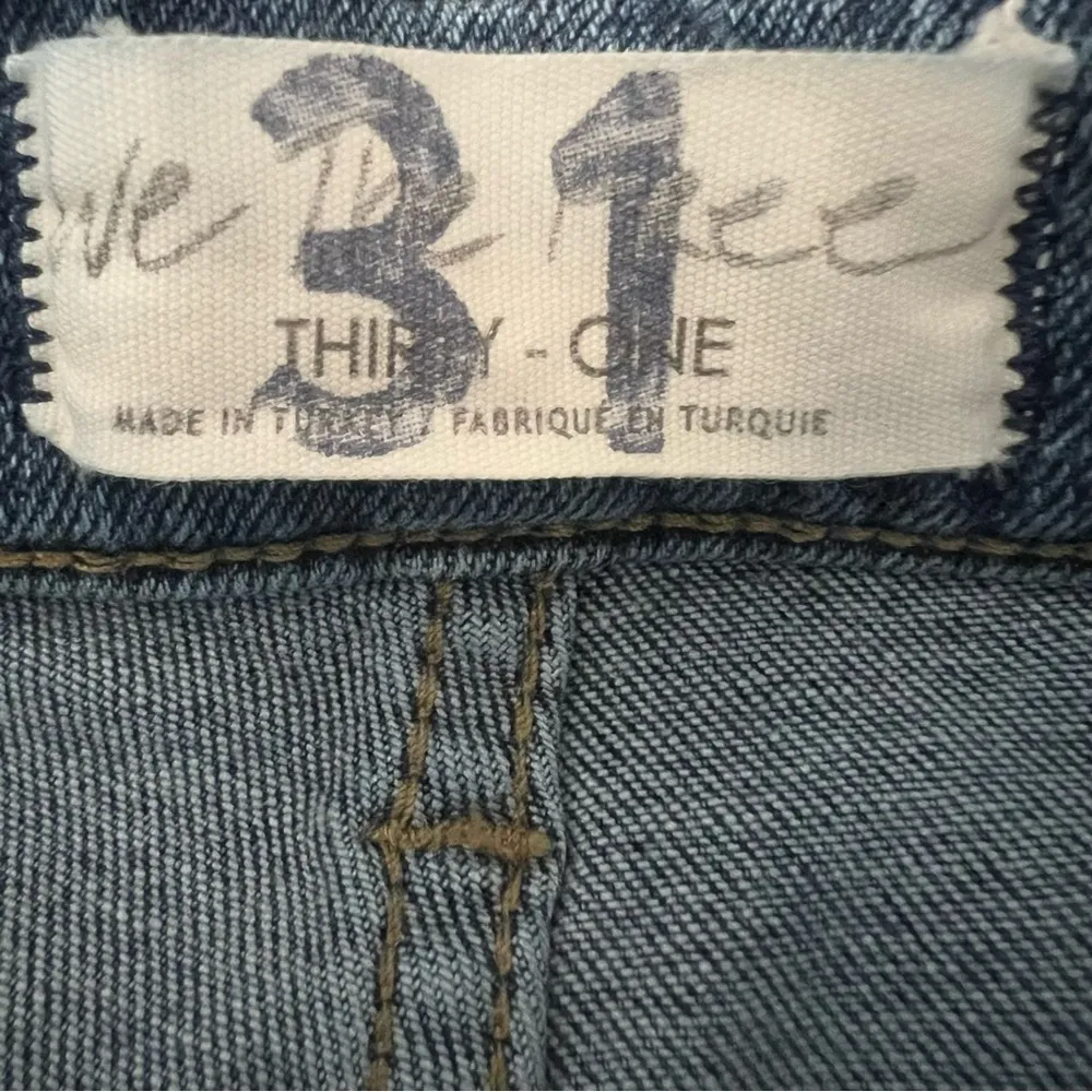 We The Free Free People High Rise Cropped Ankle Jeans Medium Wash Womens Size 31 - Image 6