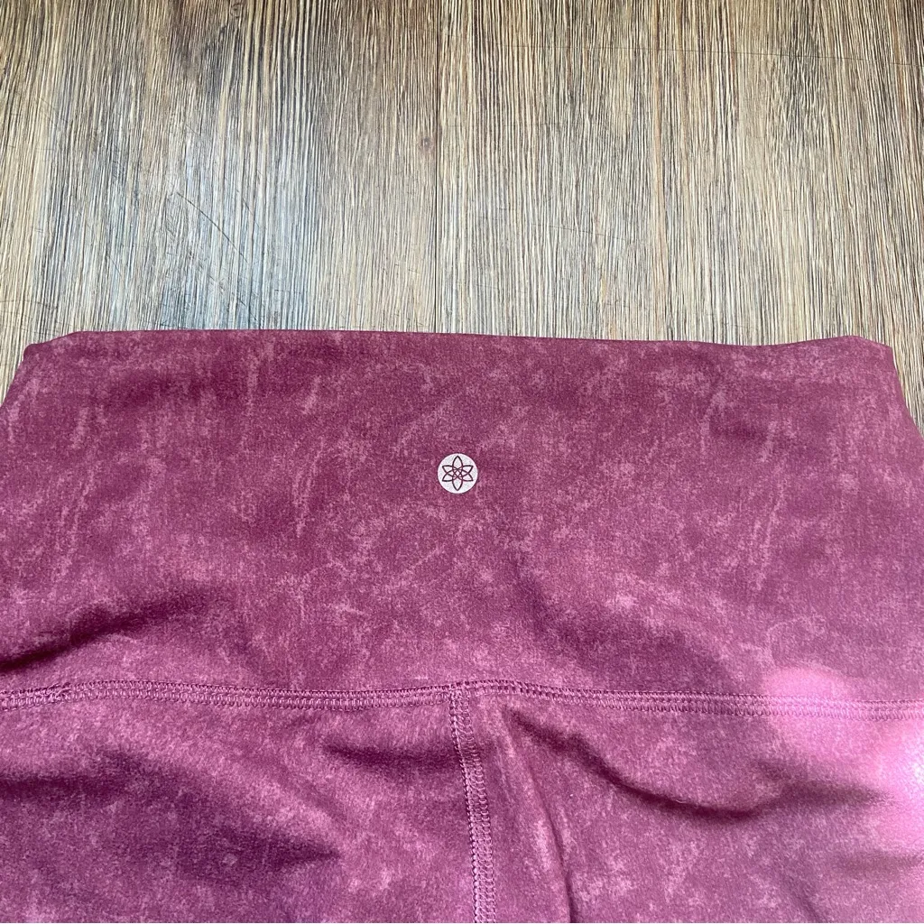 Maroon Slim Leggings by Harmony Balance Red - Image 9