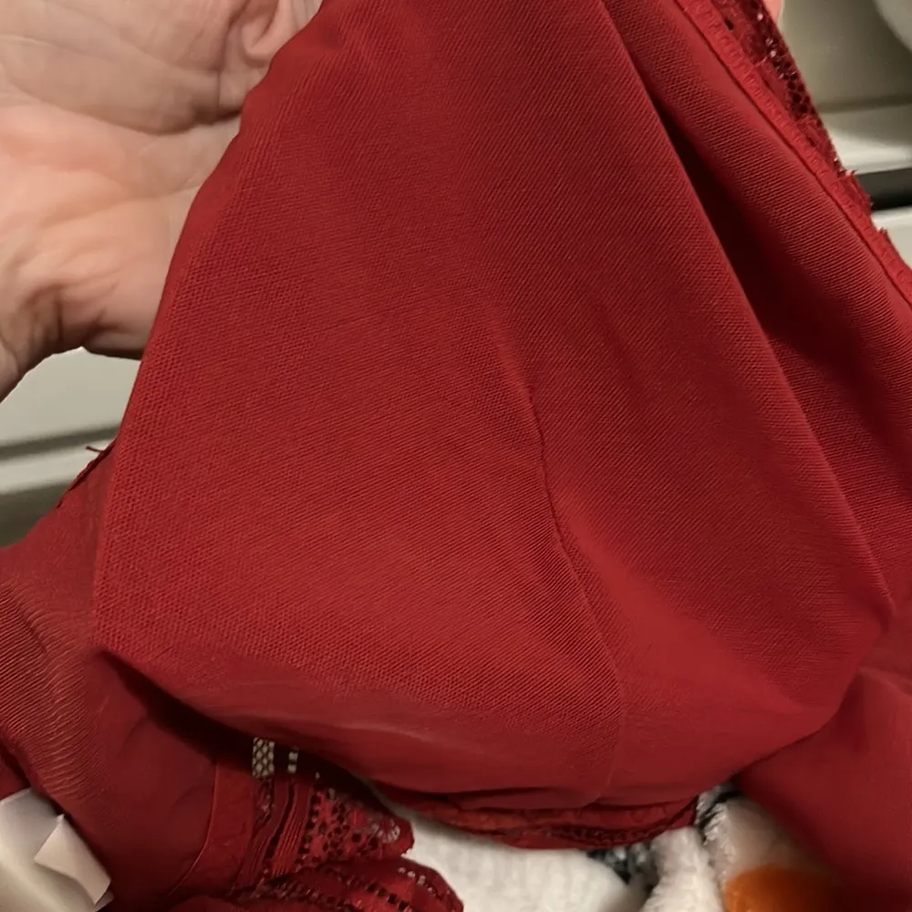 Maurices Red Lace Bralette Top Size Large - Image 8