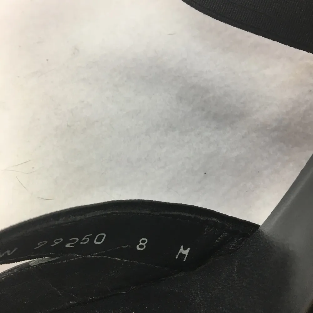 Stuart Weitzman Black Strappy Sandal High Heel Shoes 8 - Image 8