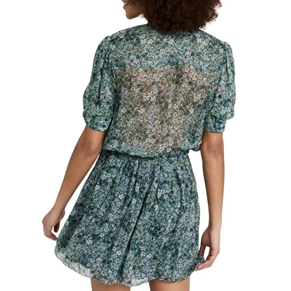 NWT Zadig & Voltaire Betty Mousseline Dress in Jaune - Image 2