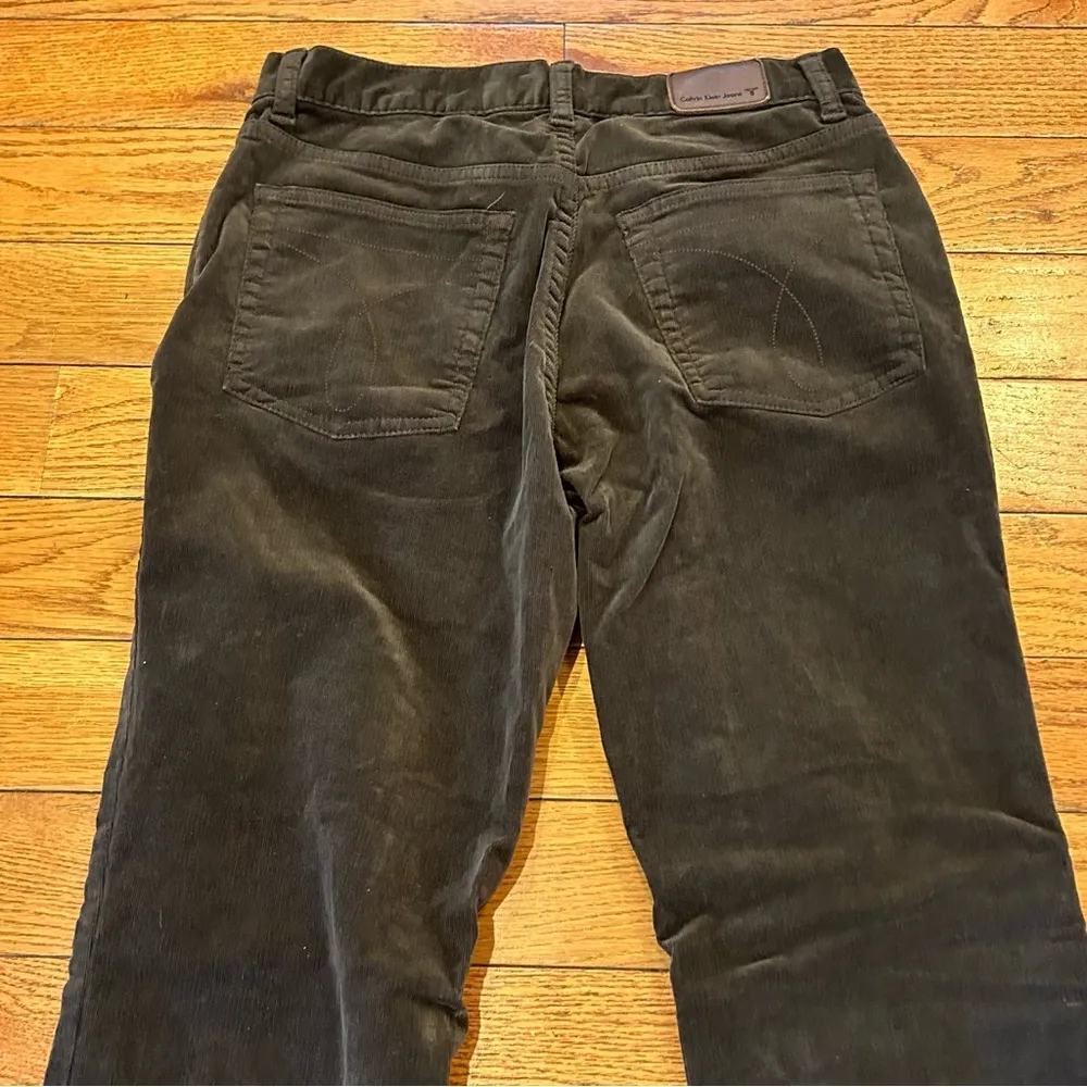 Calvin Klein Jeans High Rise Bootcut Corduroy Pants Women's Size 8 - Image 4