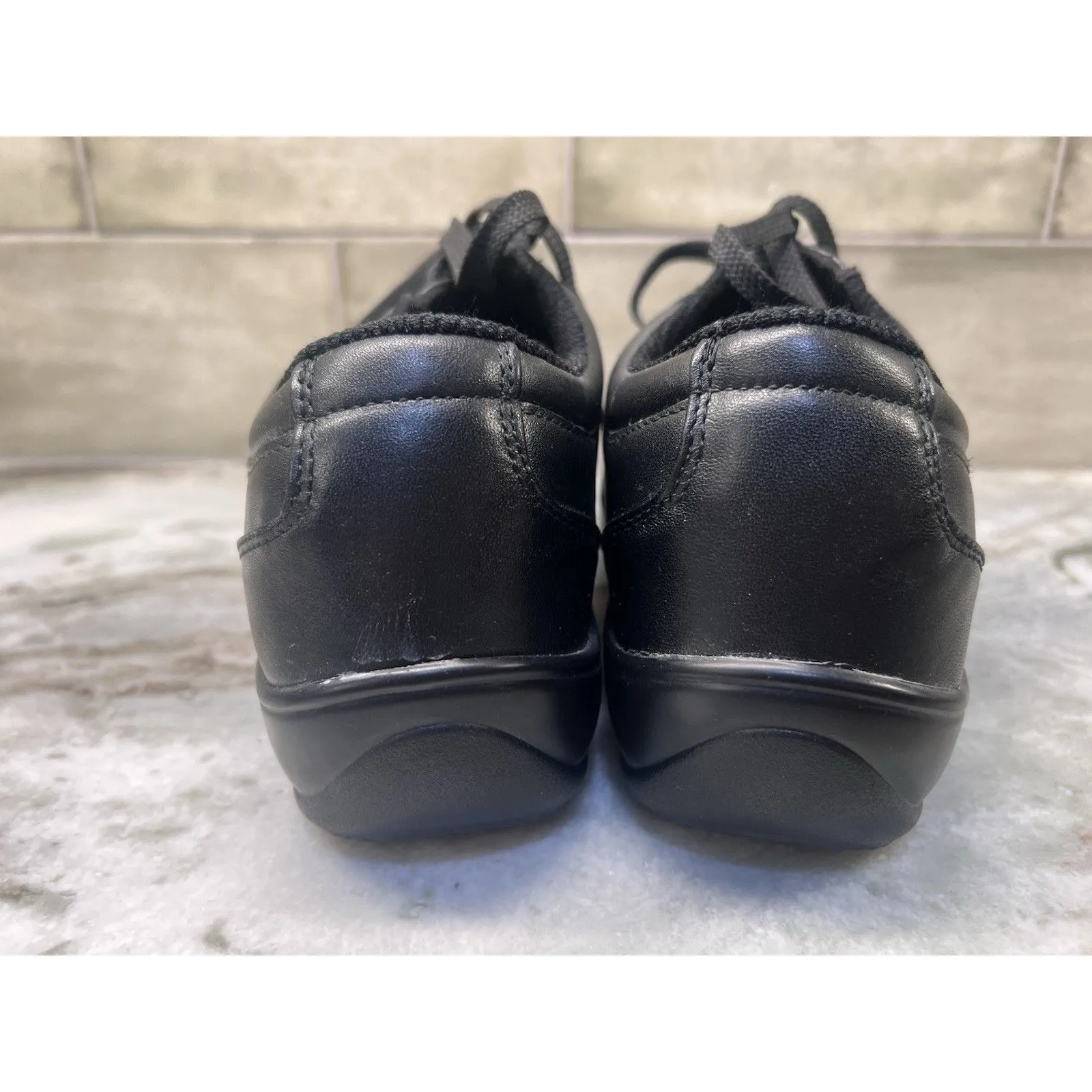 Orthofeet Lake Charles 701 Lace Up Shoe Womens Size 8 D/regular Black Leather - Image 5