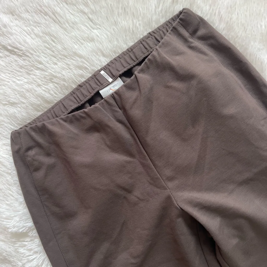 J.Jill Women’s Chocolate Ponte Slim Leg Pants – Pre - Image 4