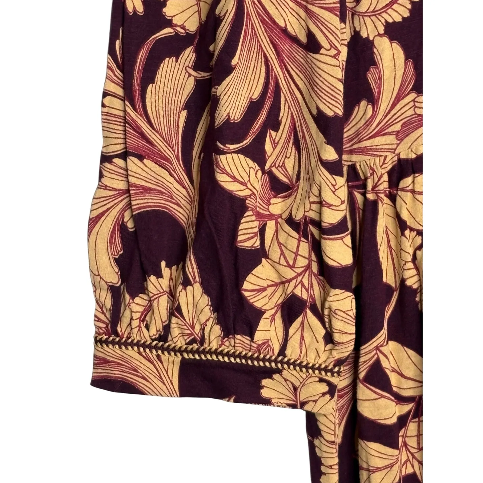 Soft Surroundings Boho Embroidered Sequin V-Neck Tunic Peasant Dress Size Small - Image 6