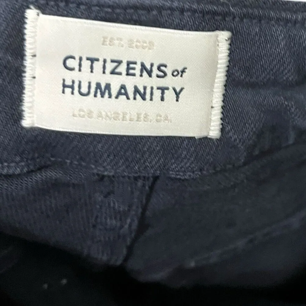 Citizens of Humanity Isola Cropped Trousers Navy Blue SAMPLE Womens Size 27 New - Image 13