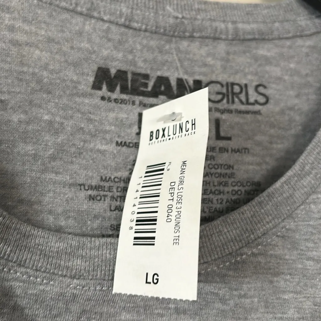 Box Lunch Mean Girls I Really Wanna lose 3 pounds tshirt - Image 4