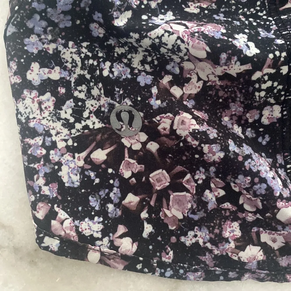 Lululemon Floral Spritz Multi Track That Short 5" - Image 6