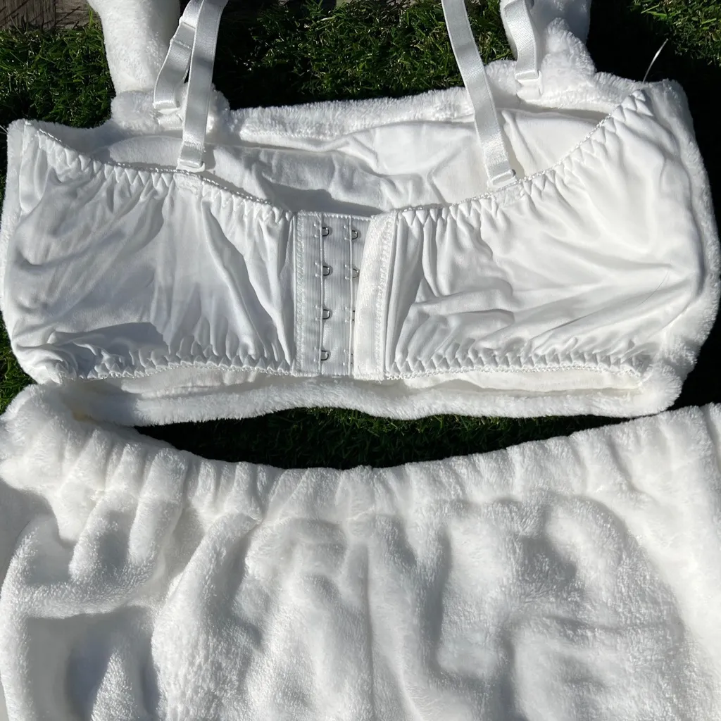 Cinnamoroll plush pajama lingerie set. - Image 4