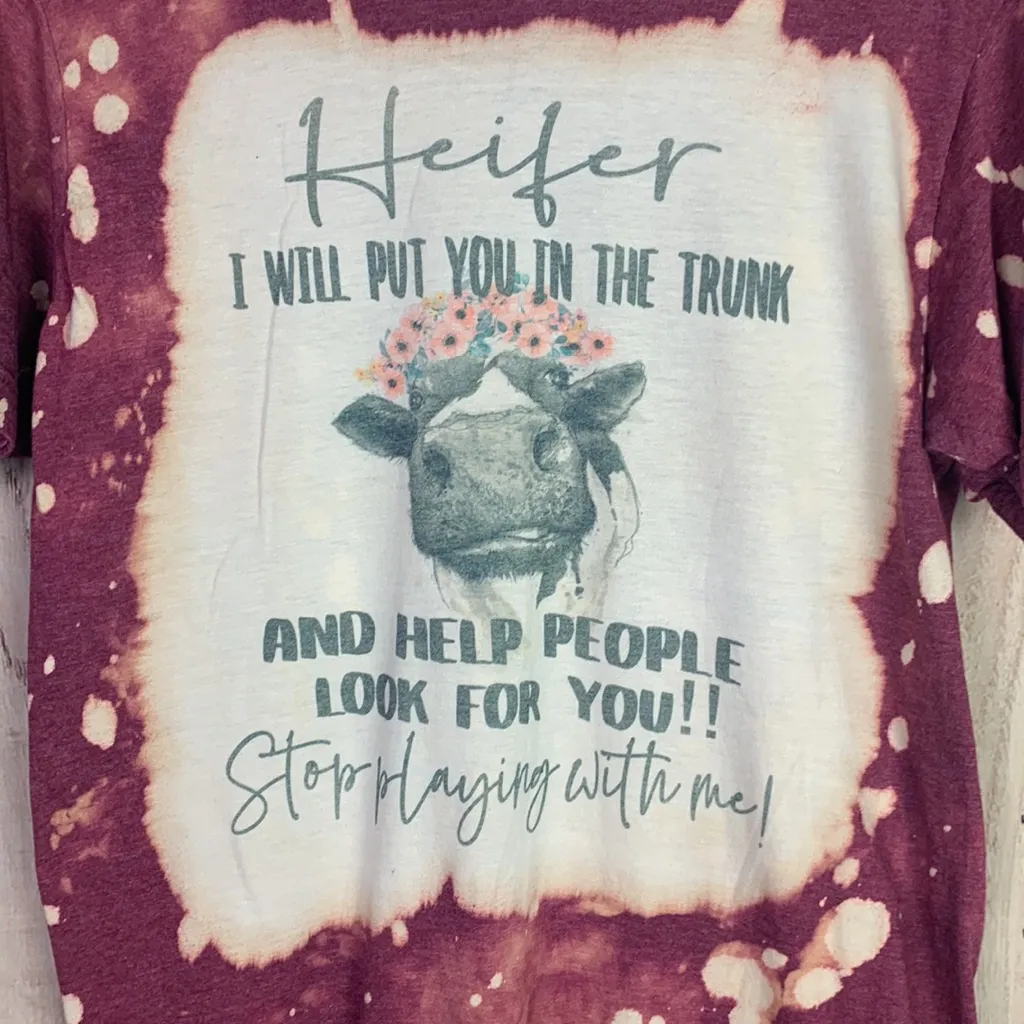 Heifer Tee Size‎ Medium/Large - Image 2