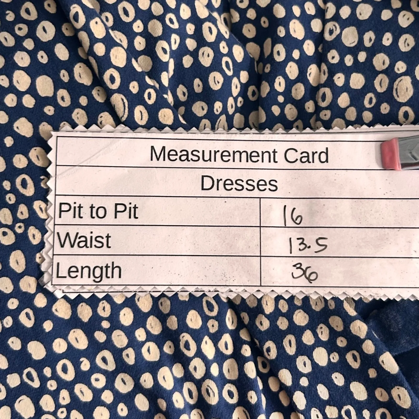 Mata Traders‎ Organic Wrap Dress Blue Medium - Image 7