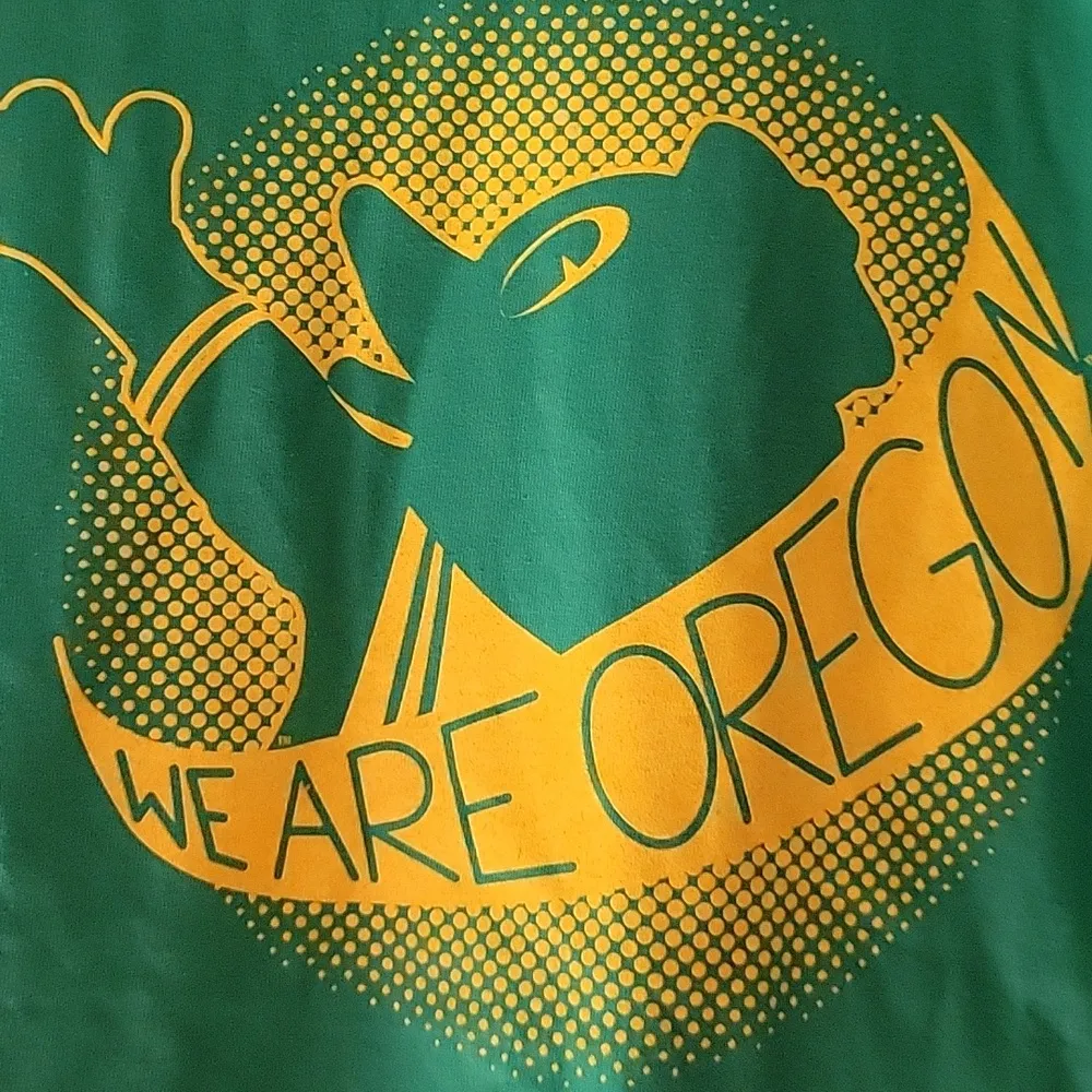 🌈 University of Oregon Ducks Short Sleeve Shirt Top - Image 2