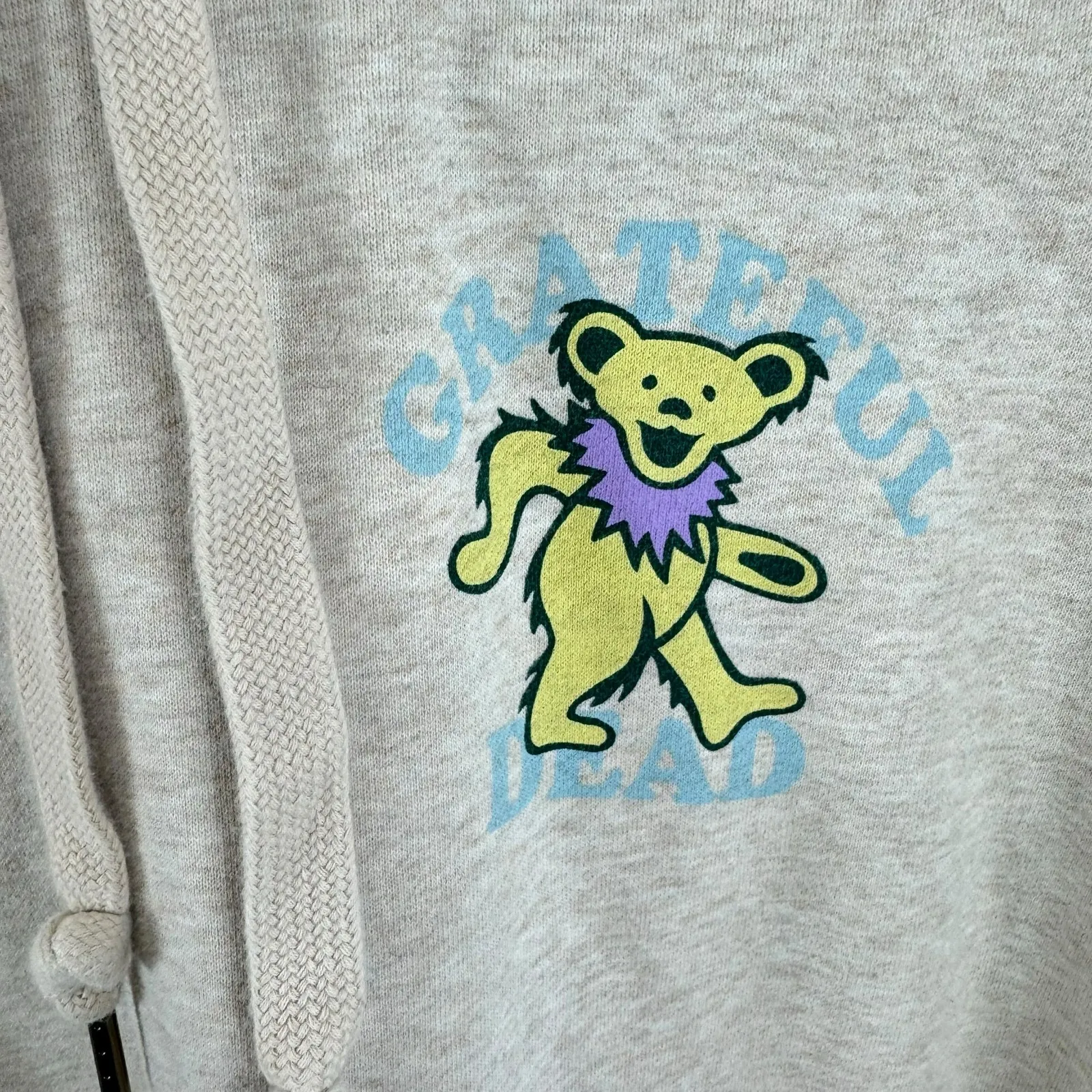 Seriously Huggable By American Eagle Cream Grateful Dead Oversized Sweatshirt M - Image 3