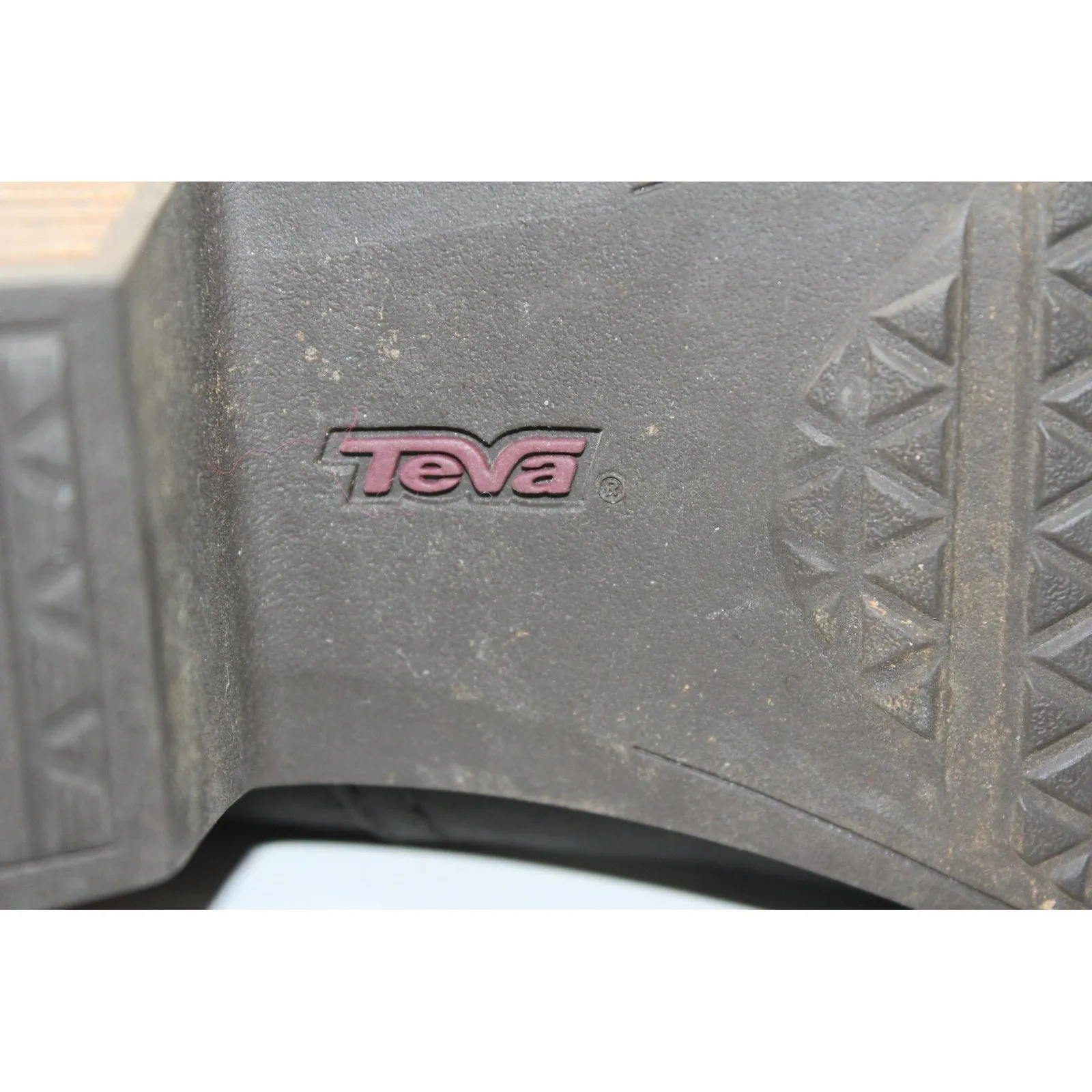 Teva Boots Womens Size 8.5 Black Foxy Ankle Boot Leather Stacked Heel 1006317 - Image 3