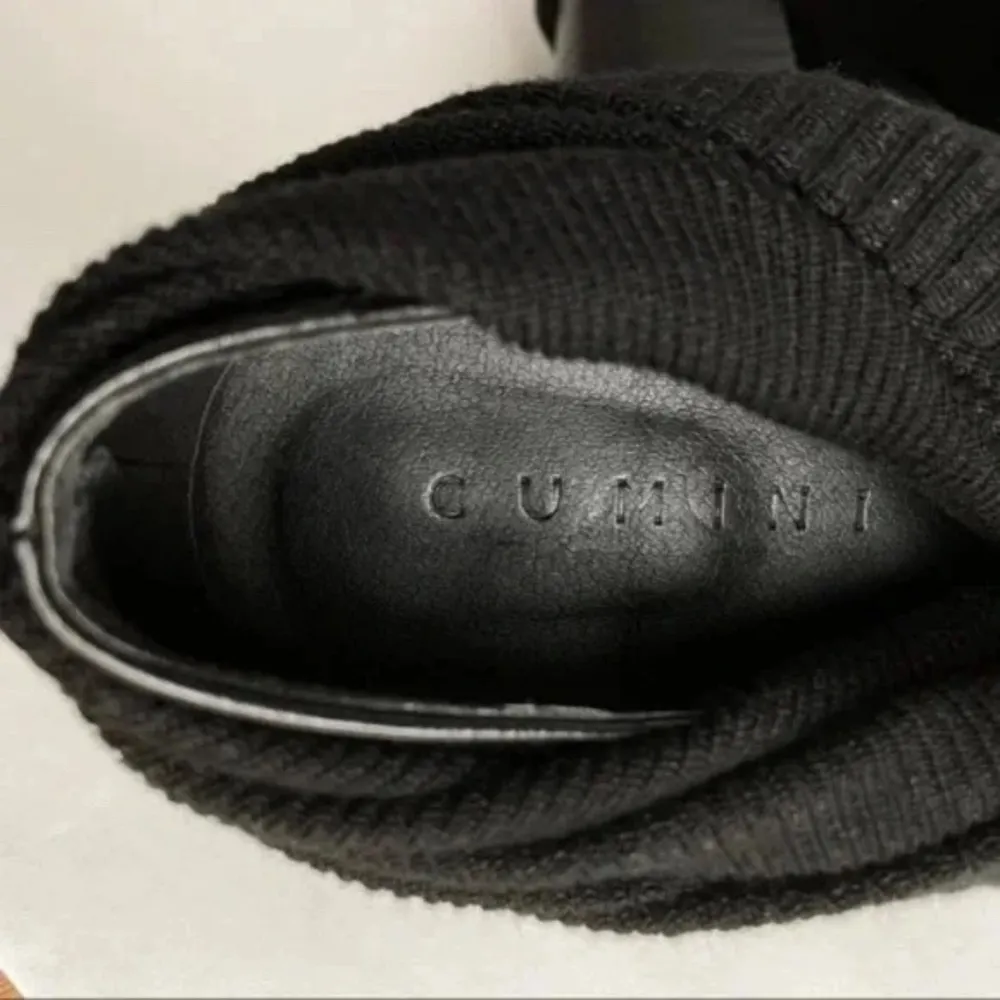 Knit Sock Low Calf High Boots - Image 8