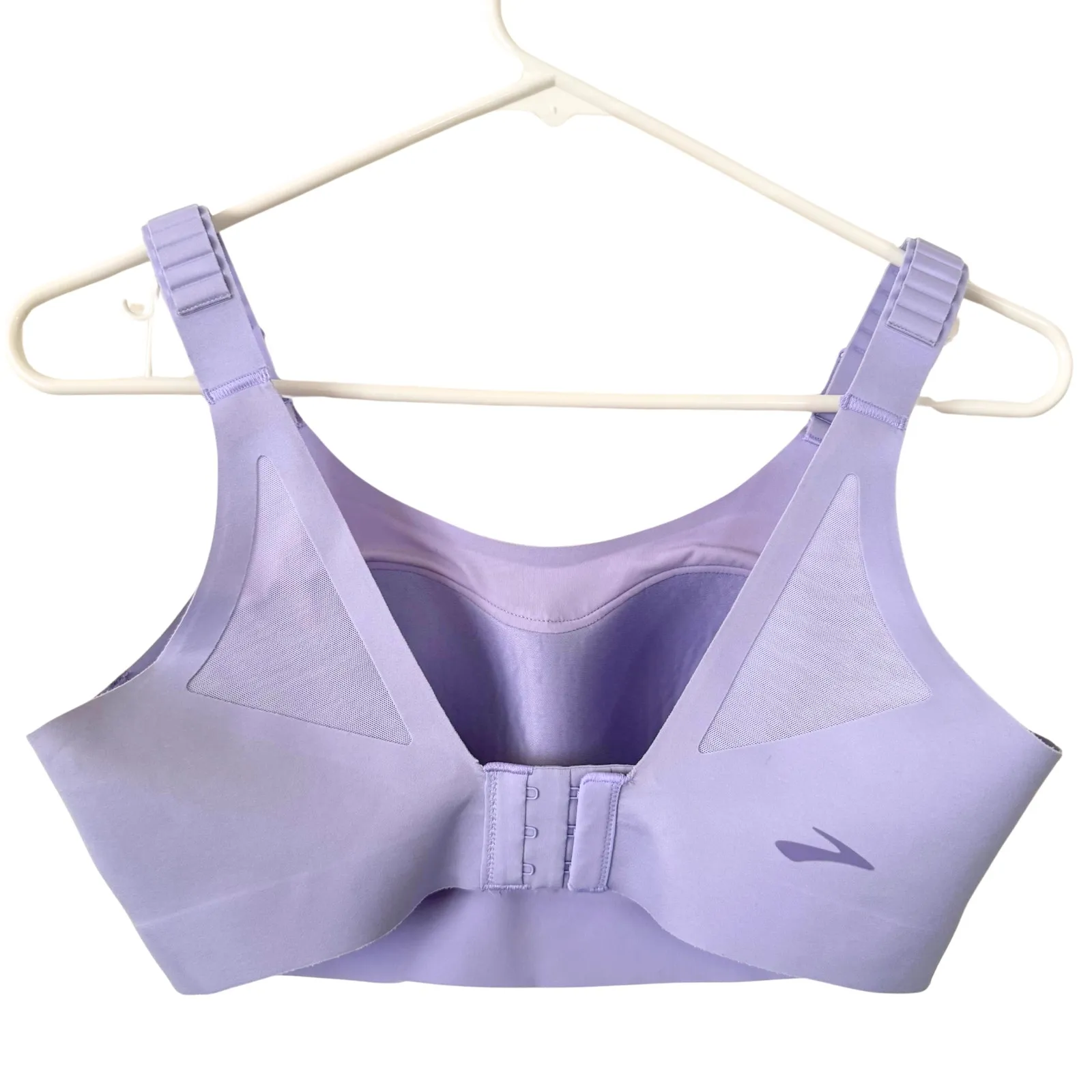 Brooks Purple Scoopback 2.0 Sports Bra High Support Running Fitness-Medium/Large - Image 3