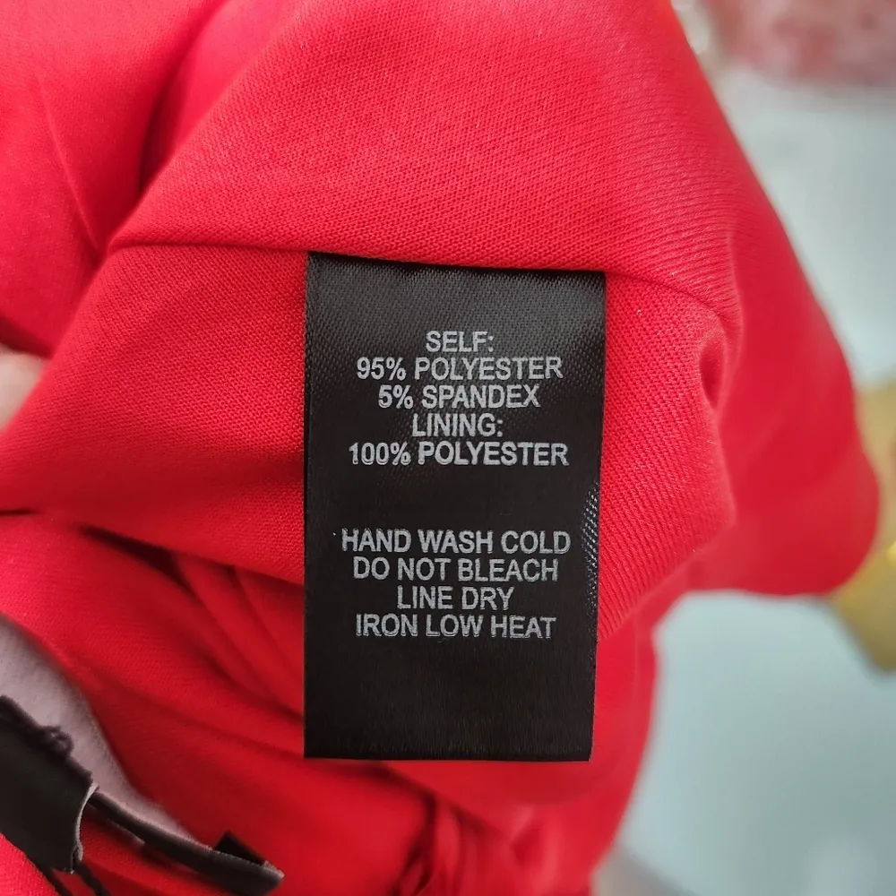 Lulus Good Deeds Red Lace-Up Dress Size S - Image 13