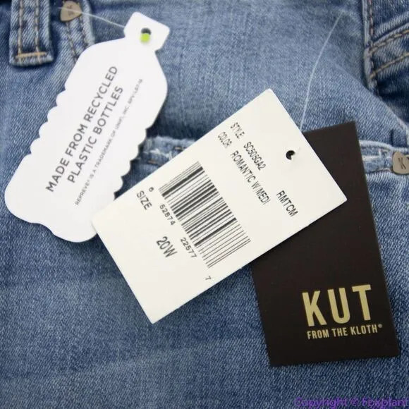 NEW Kut from the Kloth Dayna Crop Skinny Jean indigo, 20W‎ - Image 14