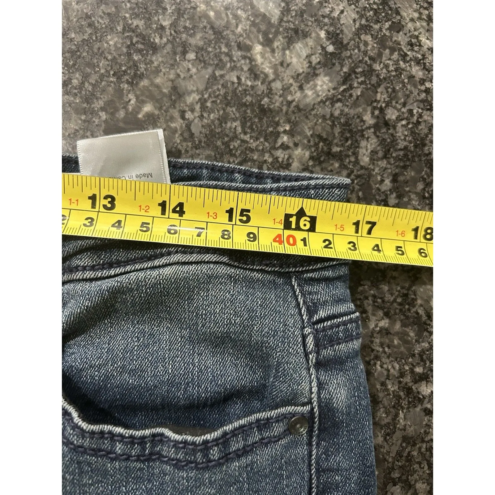 Social Standard by Sanctuary High Rise Crop Straight Size 12 Wide Leg City Jeans Blue - Image 7