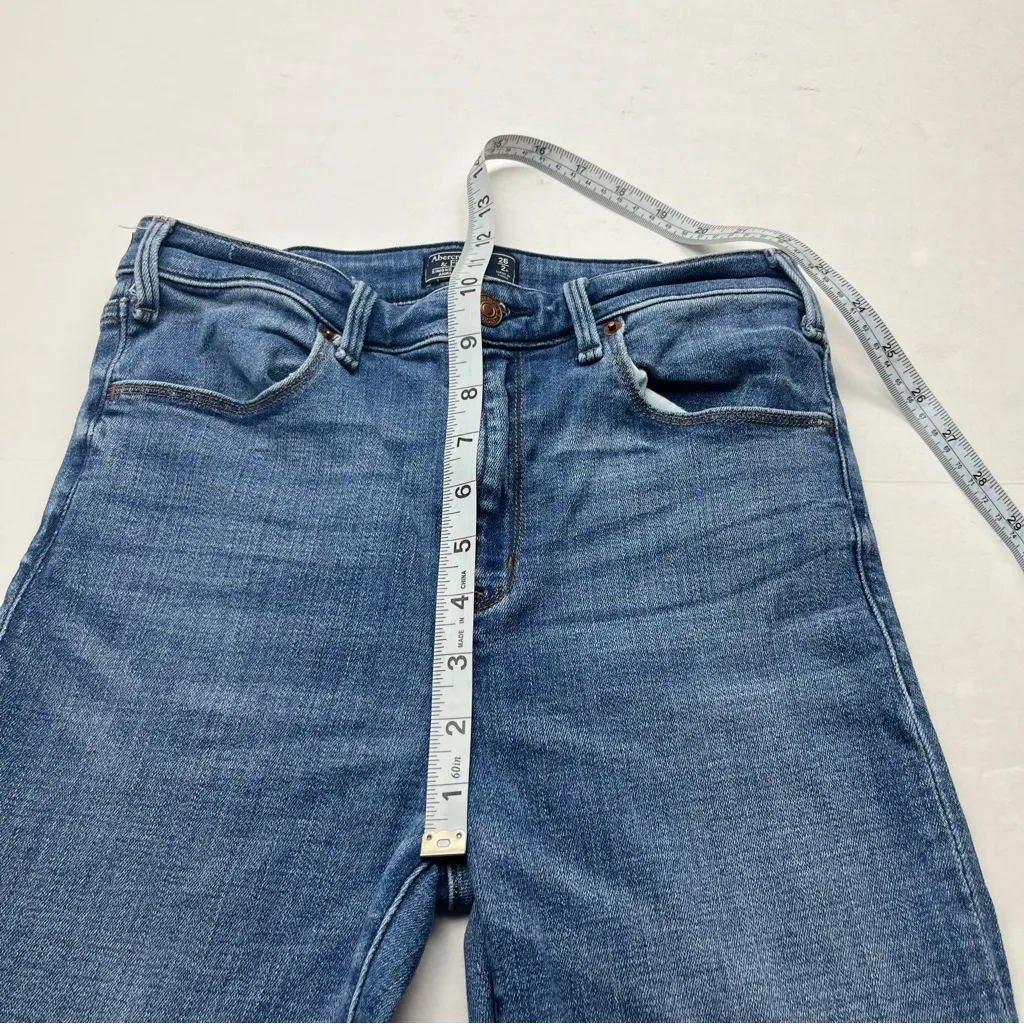 Abercrombie &‎ Fitch Simone High Rise Ankle Flare Womens Size 26 / 2R Denim Jean - Image 10