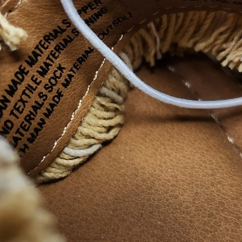 Universal Thread Tan Braided Fringe Slip On Casual Sally Platform Sandals Sz 7.5 - Image 10