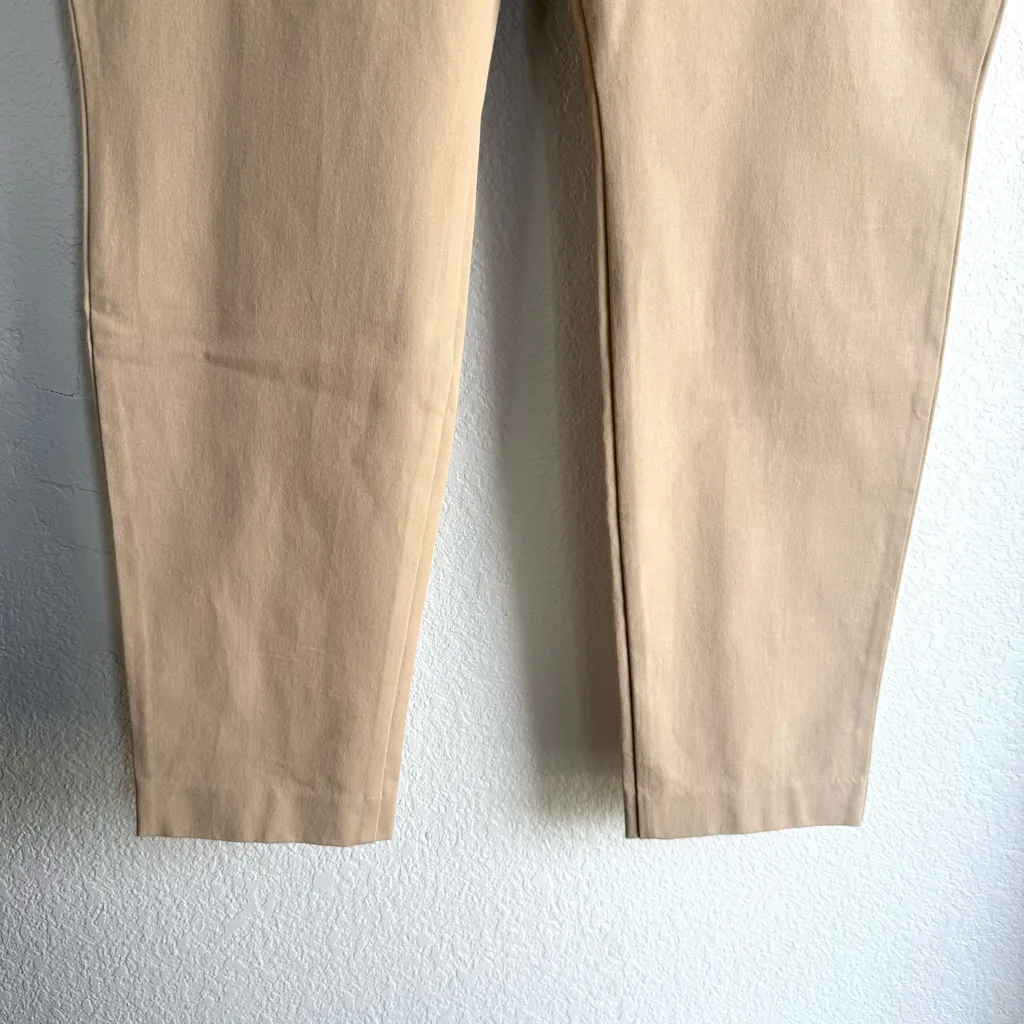 NEW Old Navy Womens Pants Beige Pixie High Rise Stretch Pockets Size 20 - Image 7