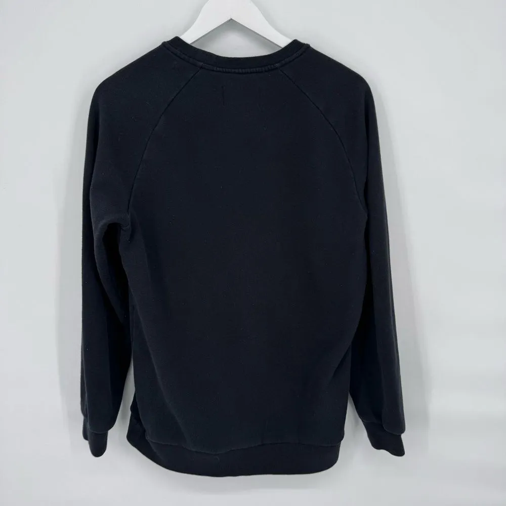 AIR‎ JORDAN Brooklyn Fleece Crew Sweatshirt Black Small - Image 2