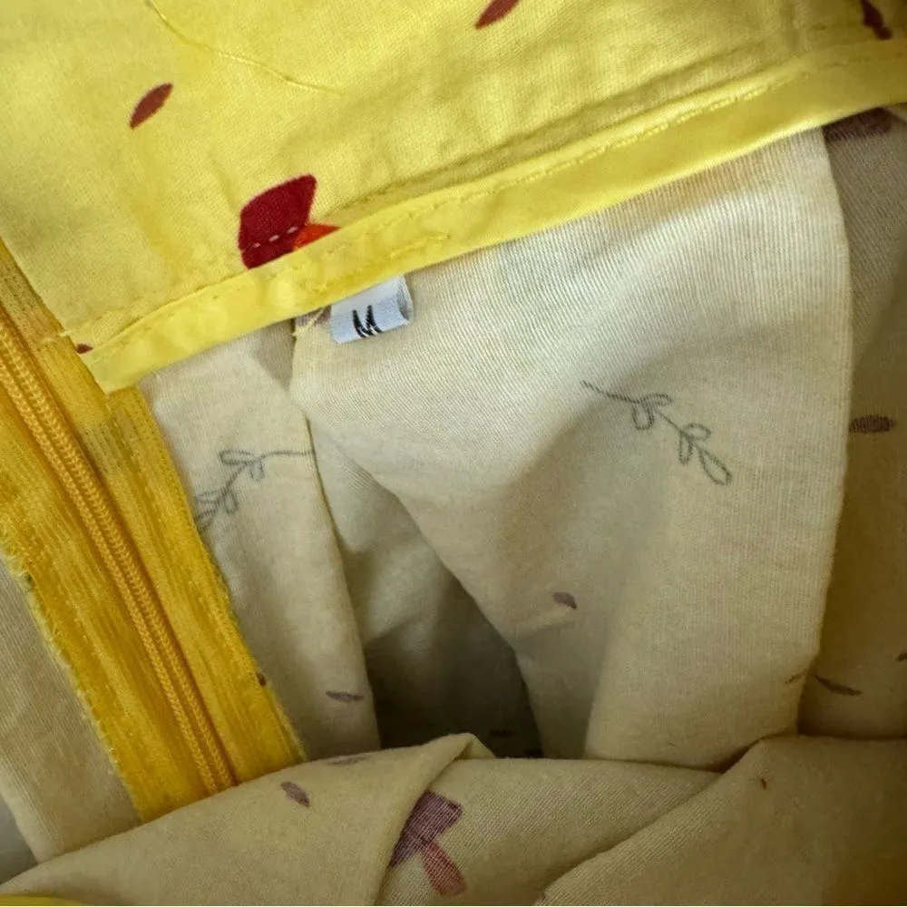 Autumn print skirt size medium Orange - Image 5