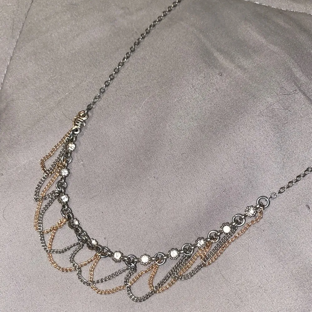 brand new gold and silver necklace - Image 2