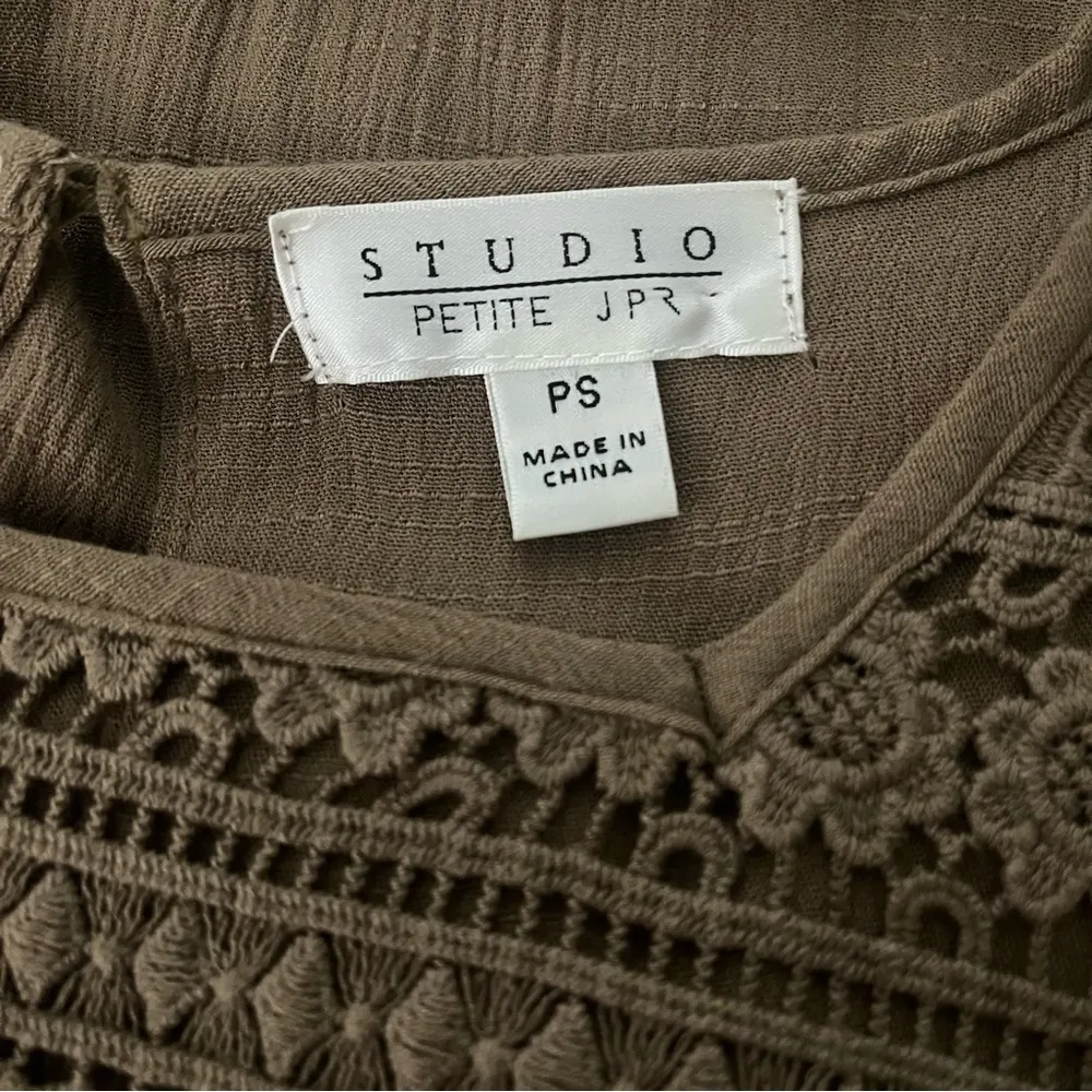 Studio by JPR Boho Smock Top, Sz Petite S - Image 11