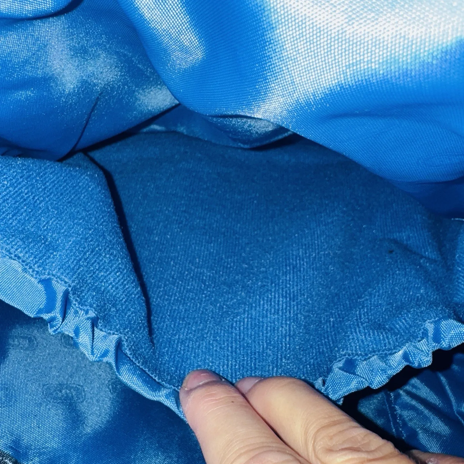 Lug Life Mini Puddle Jumper Tote Bag Crossbody Blue Fireworks Patriotic CLEAN!! - Image 8