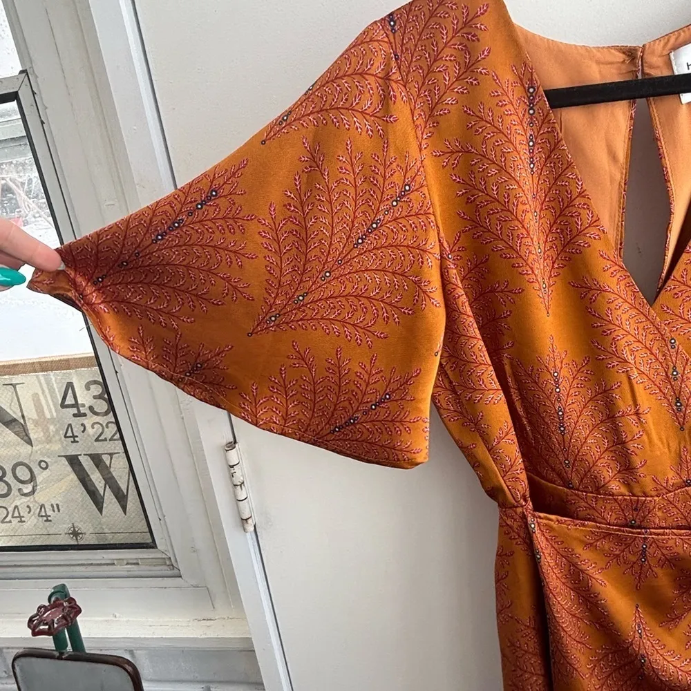 Hello Molly Midnight Noise Rust Romper‎ - Image 3