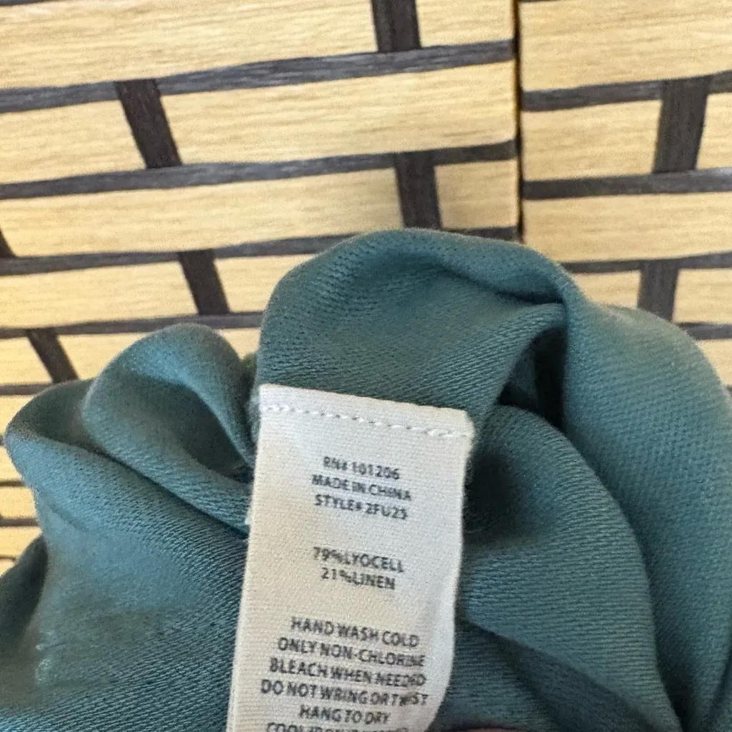 Soft Surroundings Green Getaway Jumpsuit‎ Size 18 - Image 12