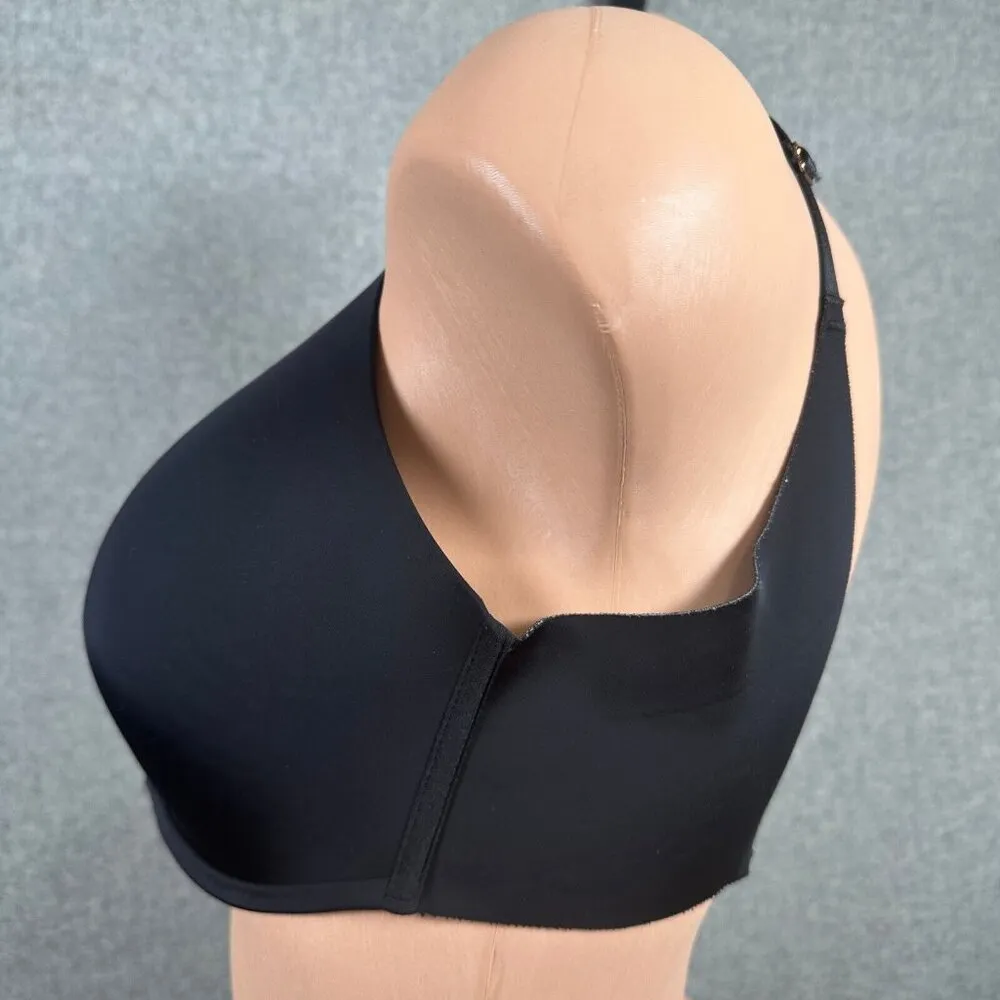 Soma 36D Vanishing 360 Wireless Bra Black Adjustable Smooth Comfort Back Closure - Image 8