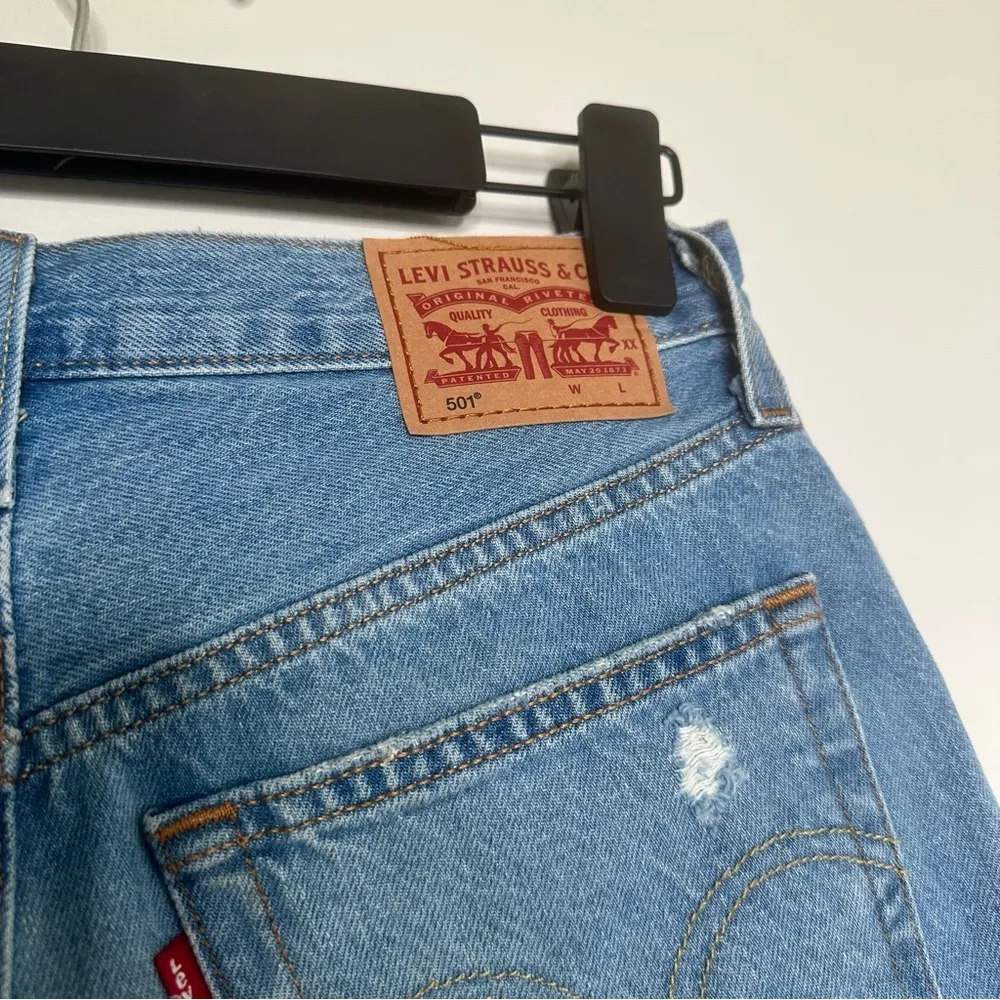 Levi's Women's 501 Cotton High-Rise Denim Shorts in Sansome St - Image 5