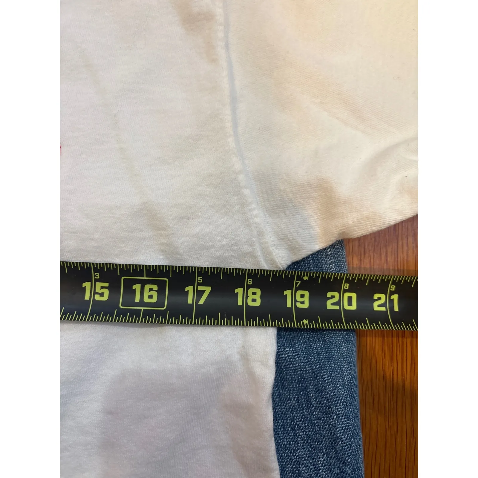 Vintage 90's Disney Minnie Mouse Embroidered Tennis T‎ Shirt Small White - Image 5