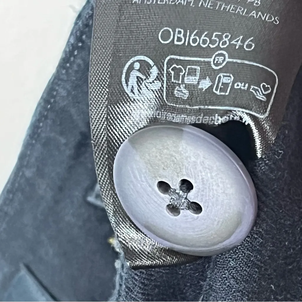 ANTHROPOLOGIE MAEVE The Colette Linen Blend High Rise Cropped Wide Leg Pants 29 - Image 6