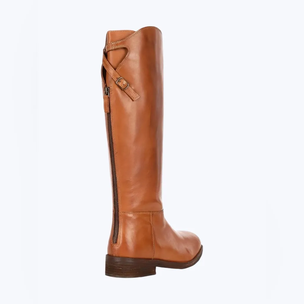 🆕 FREE PEOPLE | EVERLY EQUESTRIAN STRAP BOOT | SADDLE TAN | SZ: 8.5 - Image 7