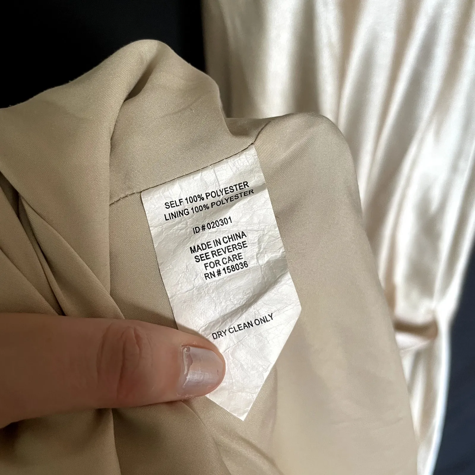 Birdy Grey gold maxi v-neck side slit spaghetti strap women's M dress formal - Image 6