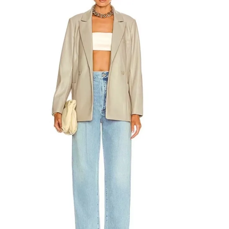 New! AGOLDE High Rise Fold
Waistband Jeans Denim‎ Sz 25 $258 - Image 8