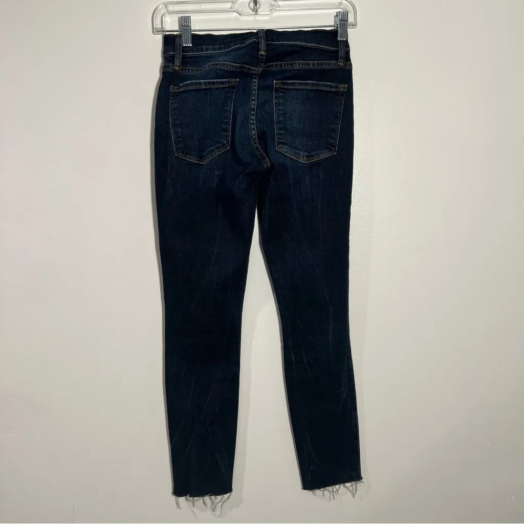 Frame‎ Denim Le Skinny De Jeanne in Prince Street Size 24 - Image 6