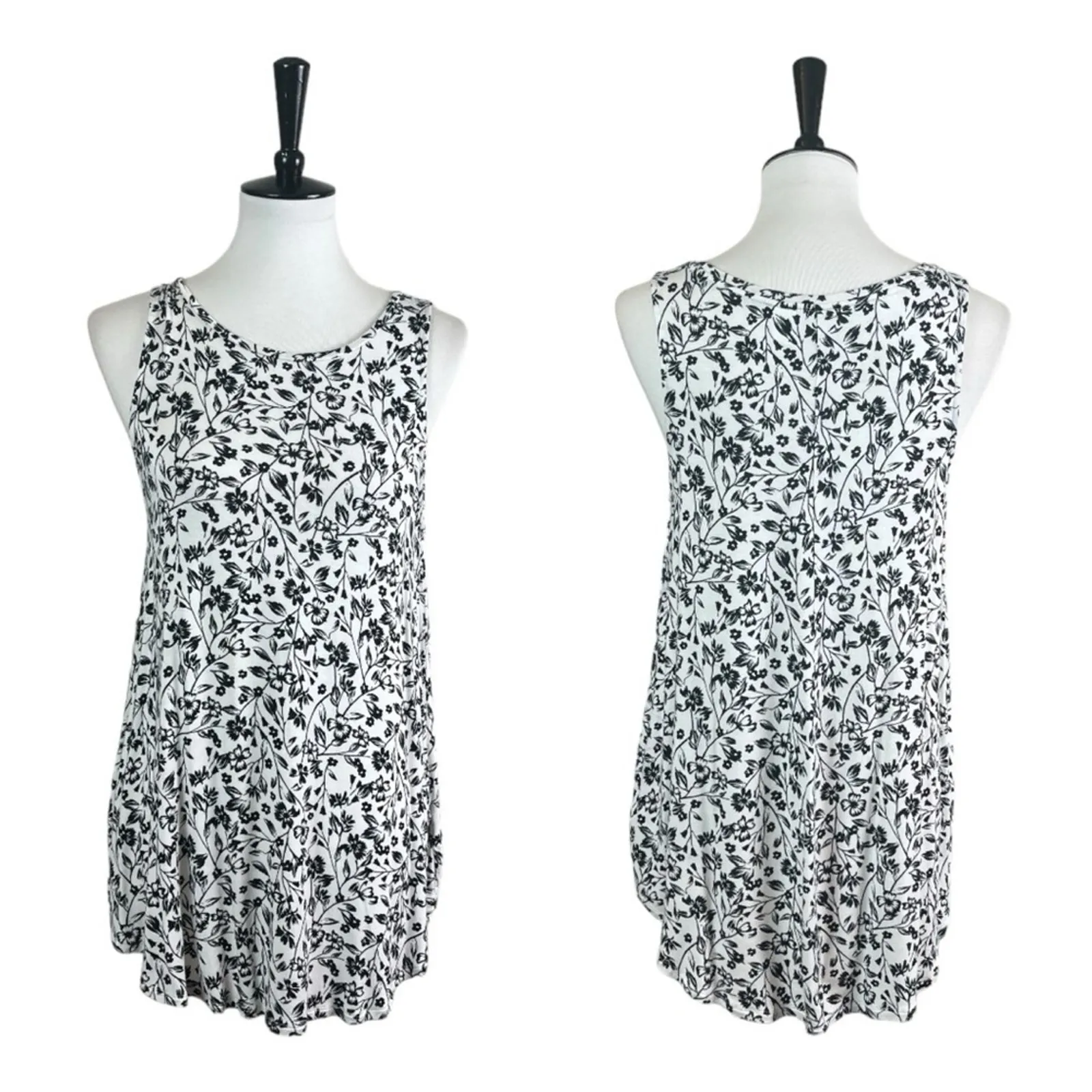 Old Navy Women’s Bundle of 4 Tank Tops Tie Back Palm Print Hot Pink Size Medium - Image 6