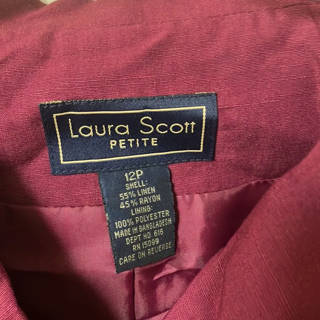 FINAL MARKDOWN Laura Scott spring jacket 12p - Image 2