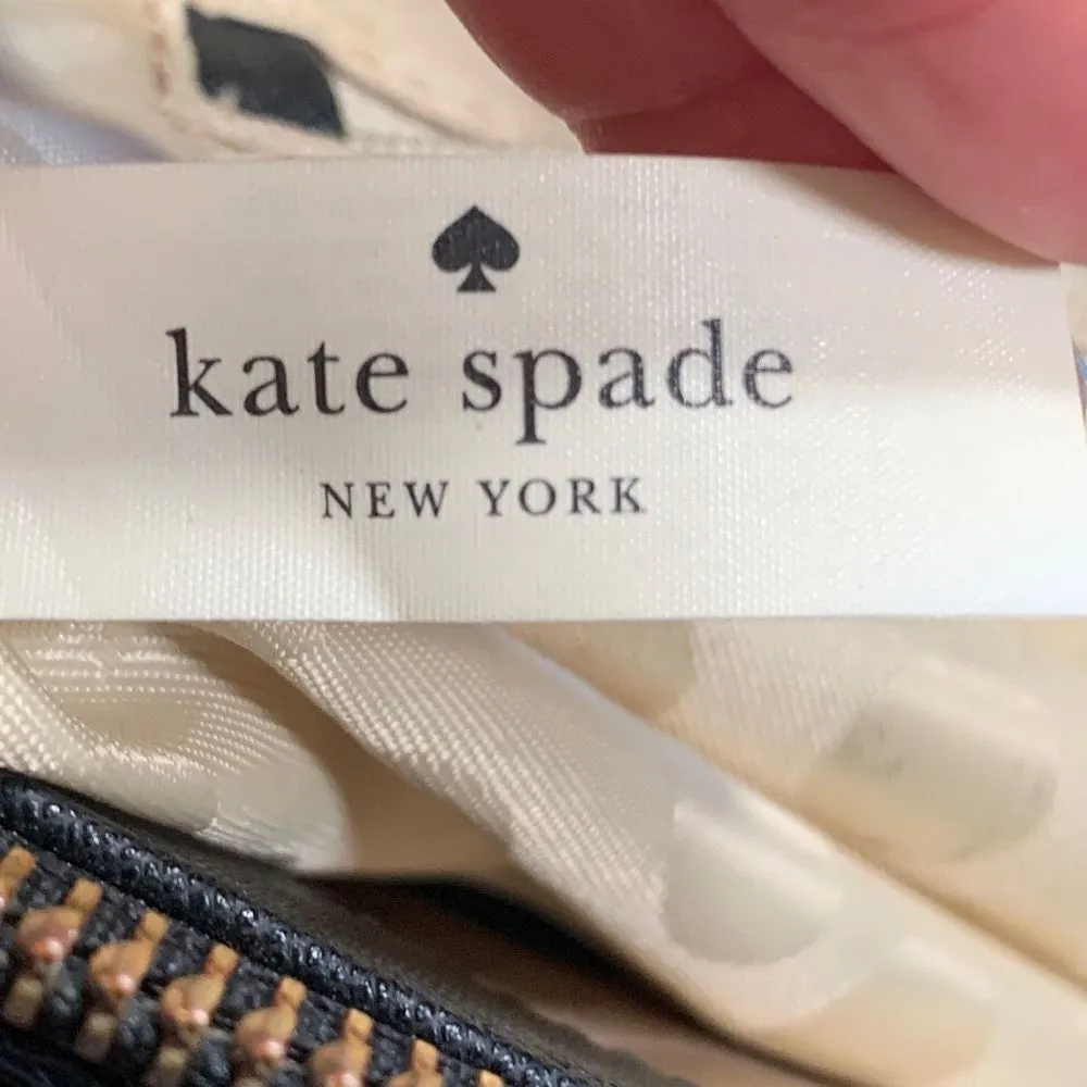 Kate Spade Cedar Street Jensen Tote Bag Black Textured Saffiano Leather - Image 11