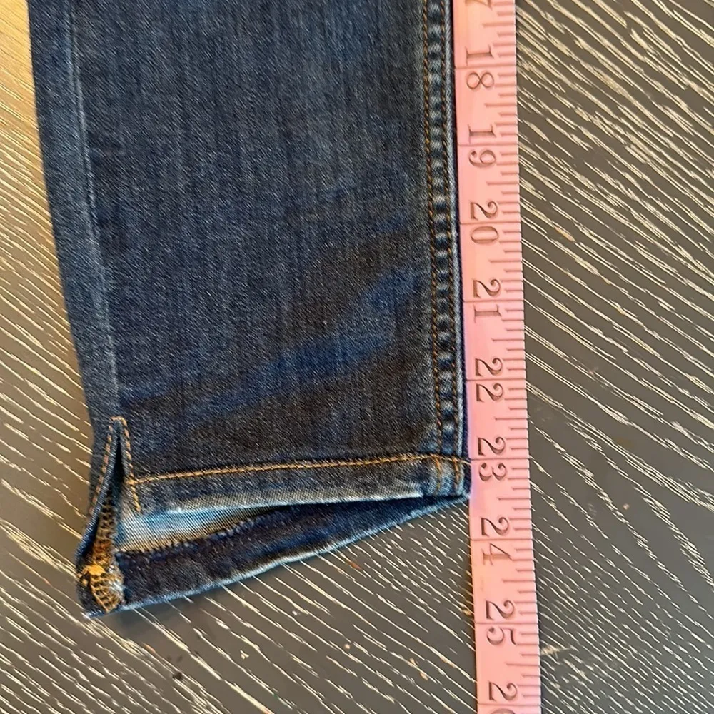 Free People Skinny High-Rise Jeans - Dark Wash - Destroyed size 27 - Image 3