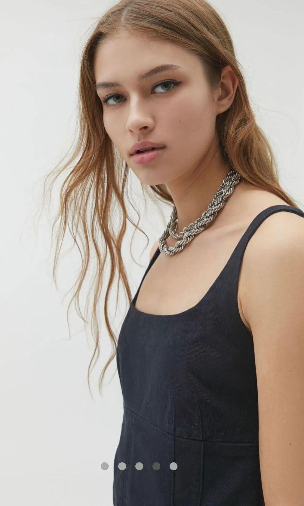 urban outfitter black dress xs  - Image 3