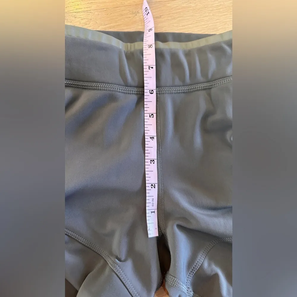 adidas By Stella McCartney Climaheat Warm Stirrup Tights Run Gym 2XS XXS Gray - Image 6