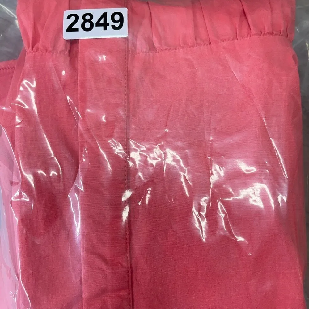 Tuckernuck Women's Poppy Pink Cotton Poplin Royal Shirt‎ Dress Mini sz Xs - Image 6