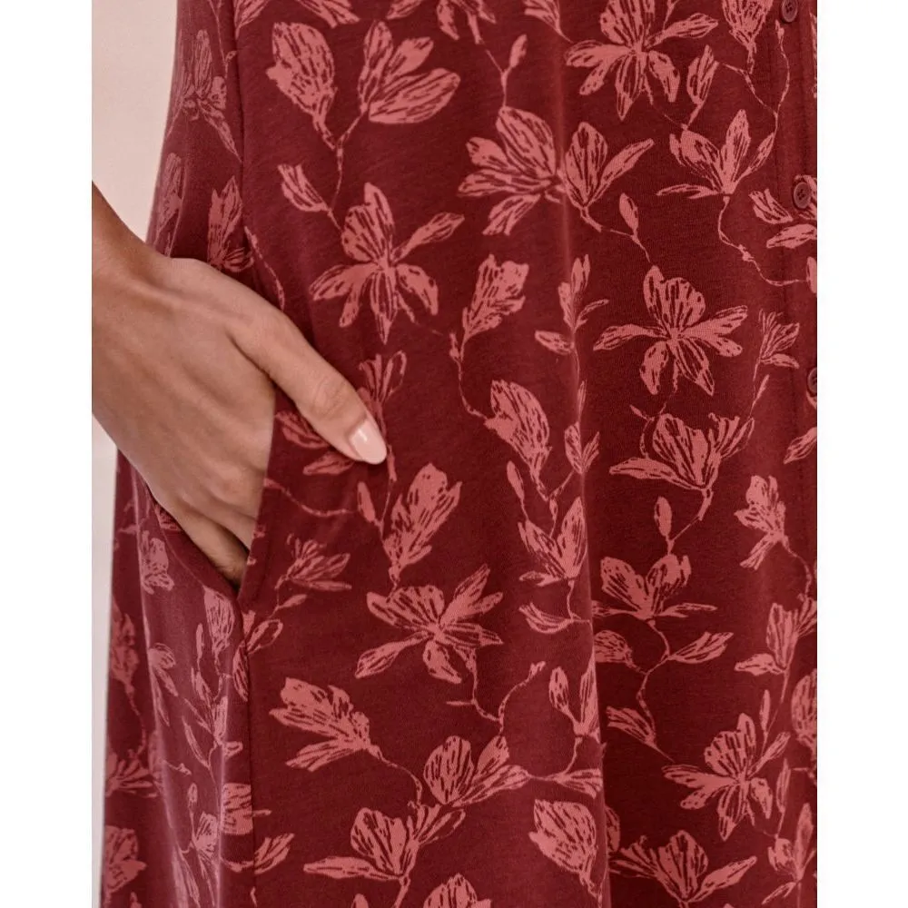 ✨Garnet Hill Button-Front Knit Tank Sz Large Dress✨ - Image 7